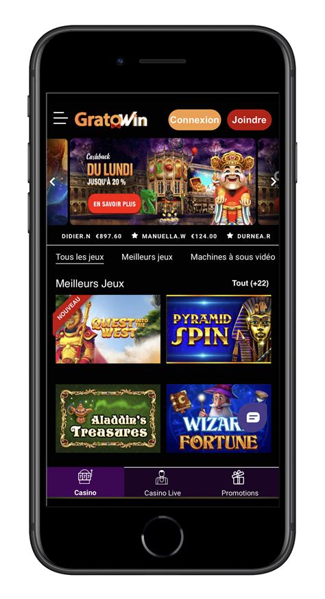 gratowin connexion|GratoWin Casino Review .